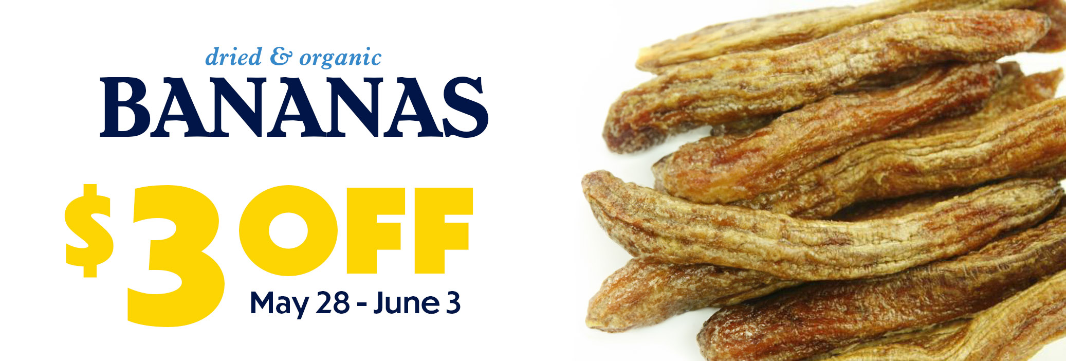 Bananas Weekly Sale Banner