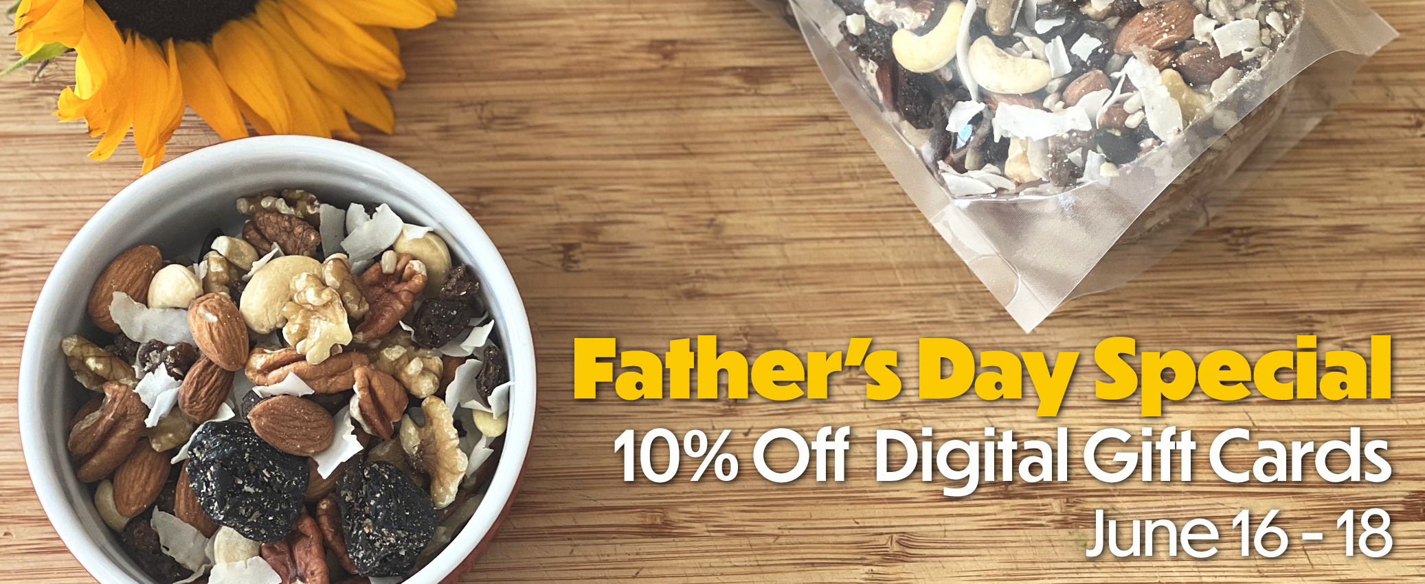 Father's Day Sale Homepage Banner