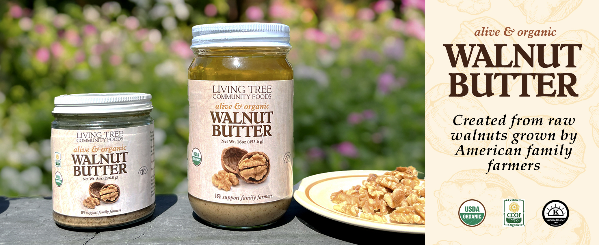 Walnut Butter Homepage Slideshow Header