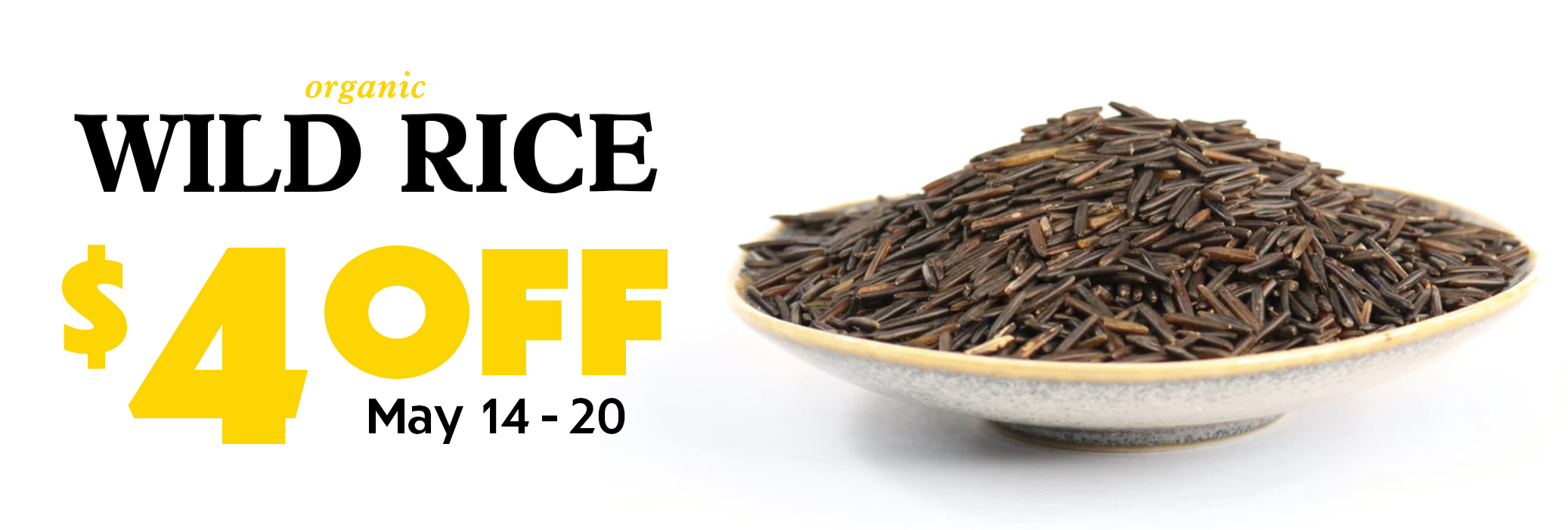 Wild Rice Weekly Sale Banner