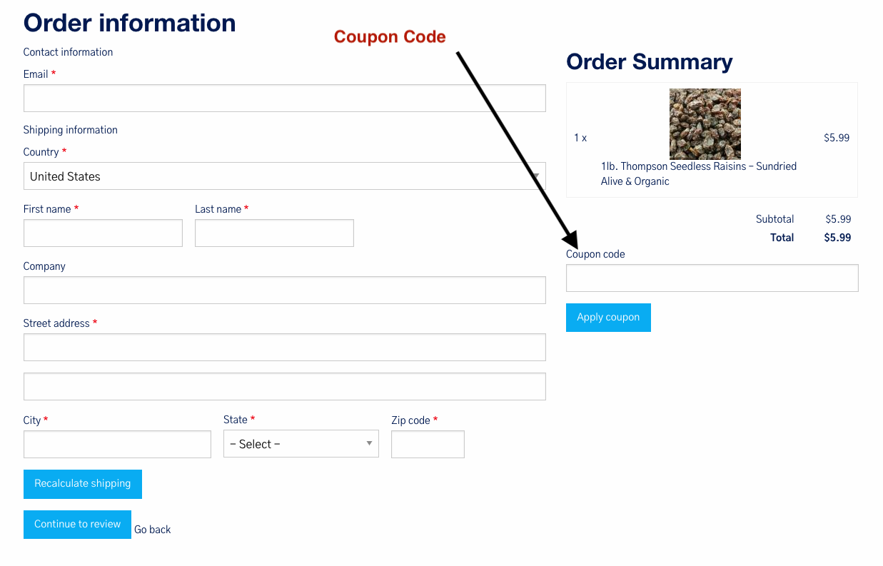 coupon code guide