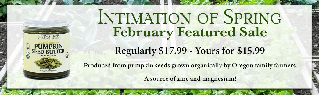 February 2021 Pumpkin Seed Butter Featured Sale